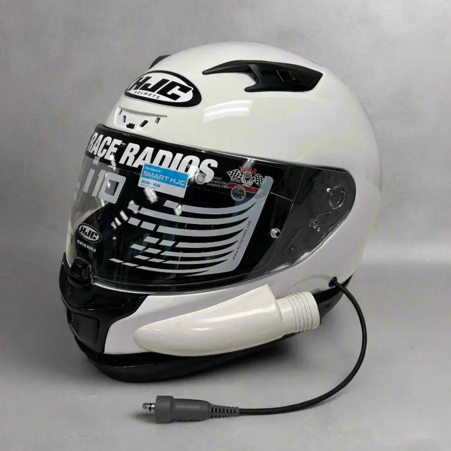Clearance Hjc I10 Dot Helmet - White 1