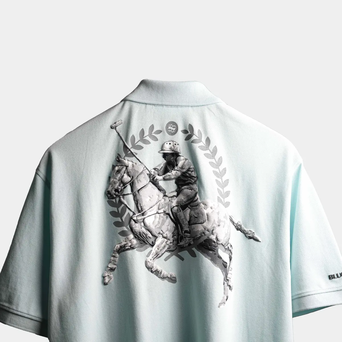 Blu Medal Polo T-Shirt 1