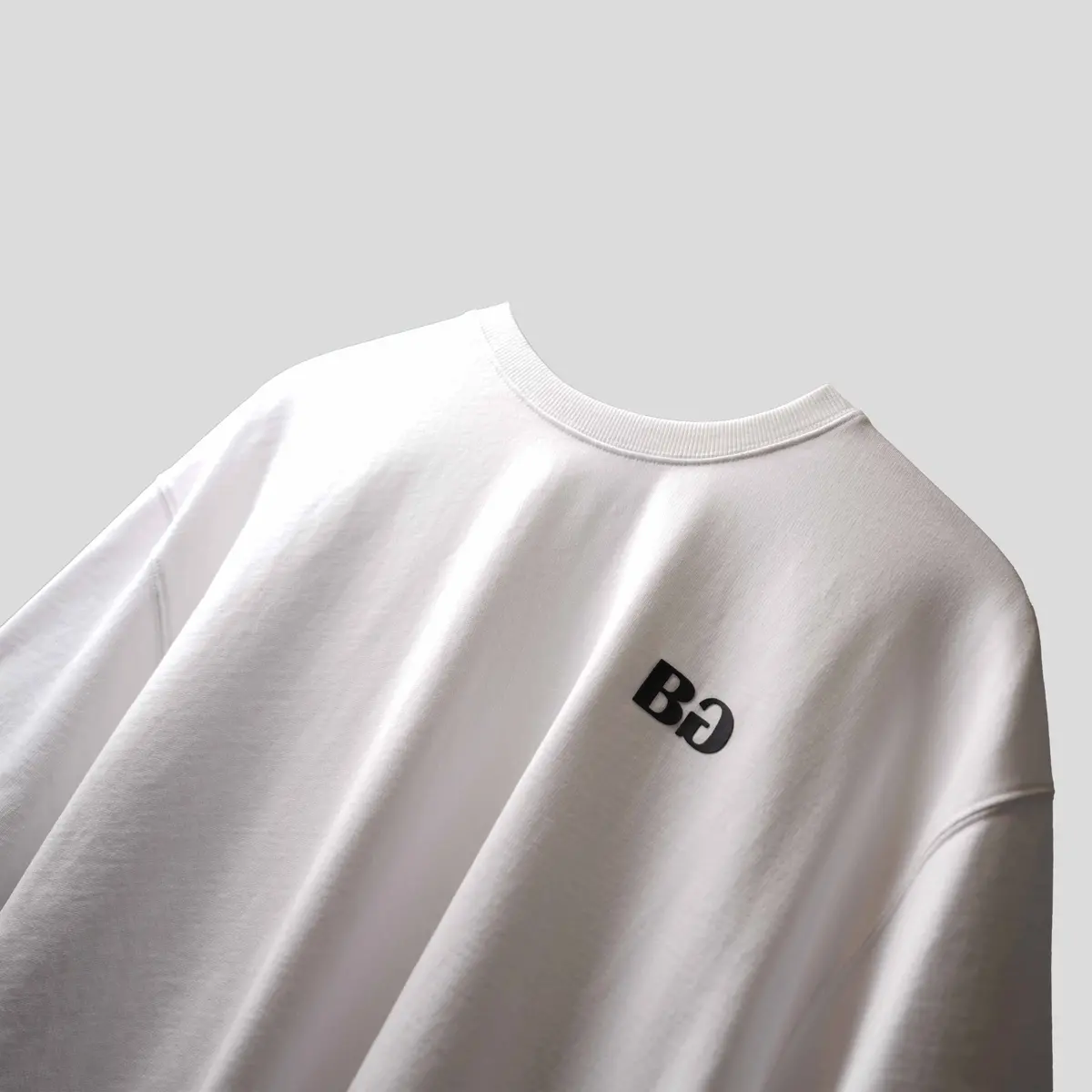 White Basic T-Shirt 2