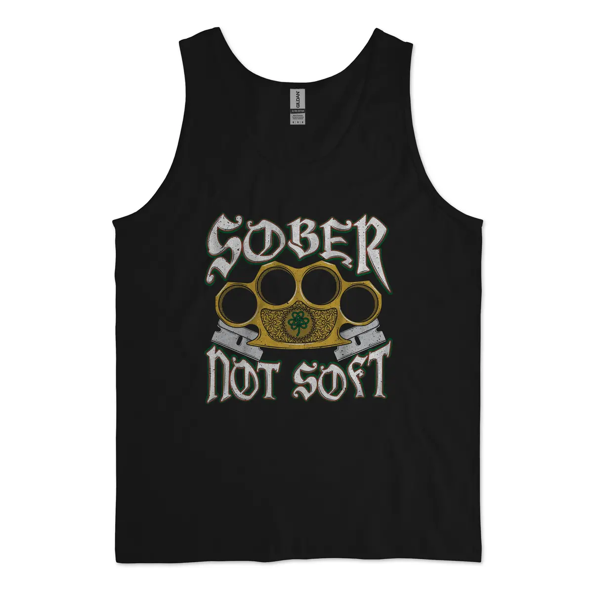 Sober Not Soft Tank 1