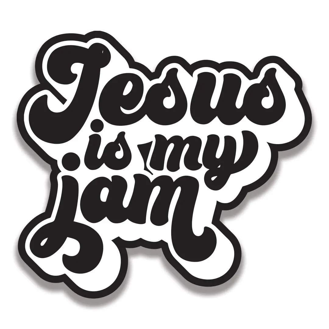 Jesus Is My Jam Sticker 1