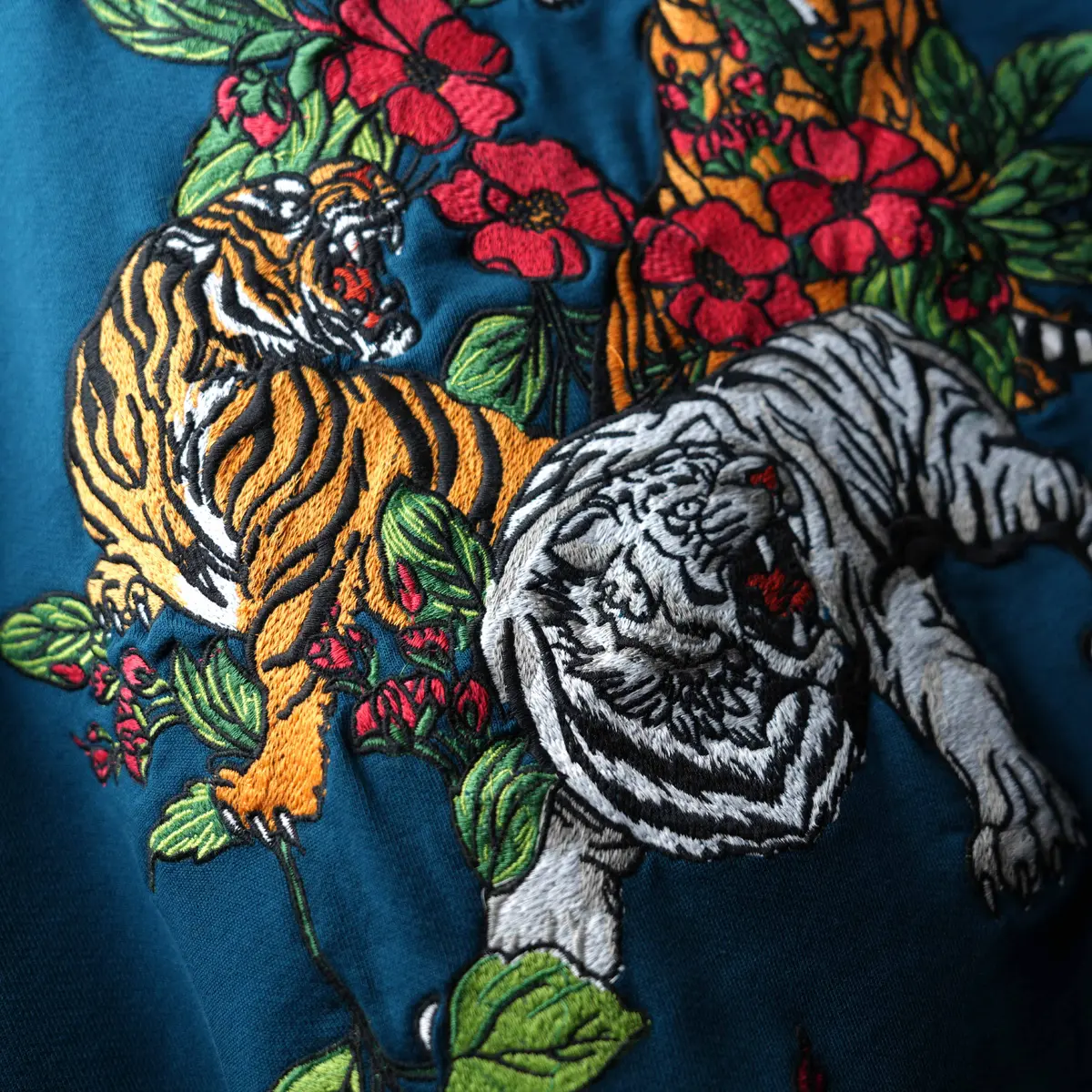 Forest Ambush Embroidery T-Shirt 4