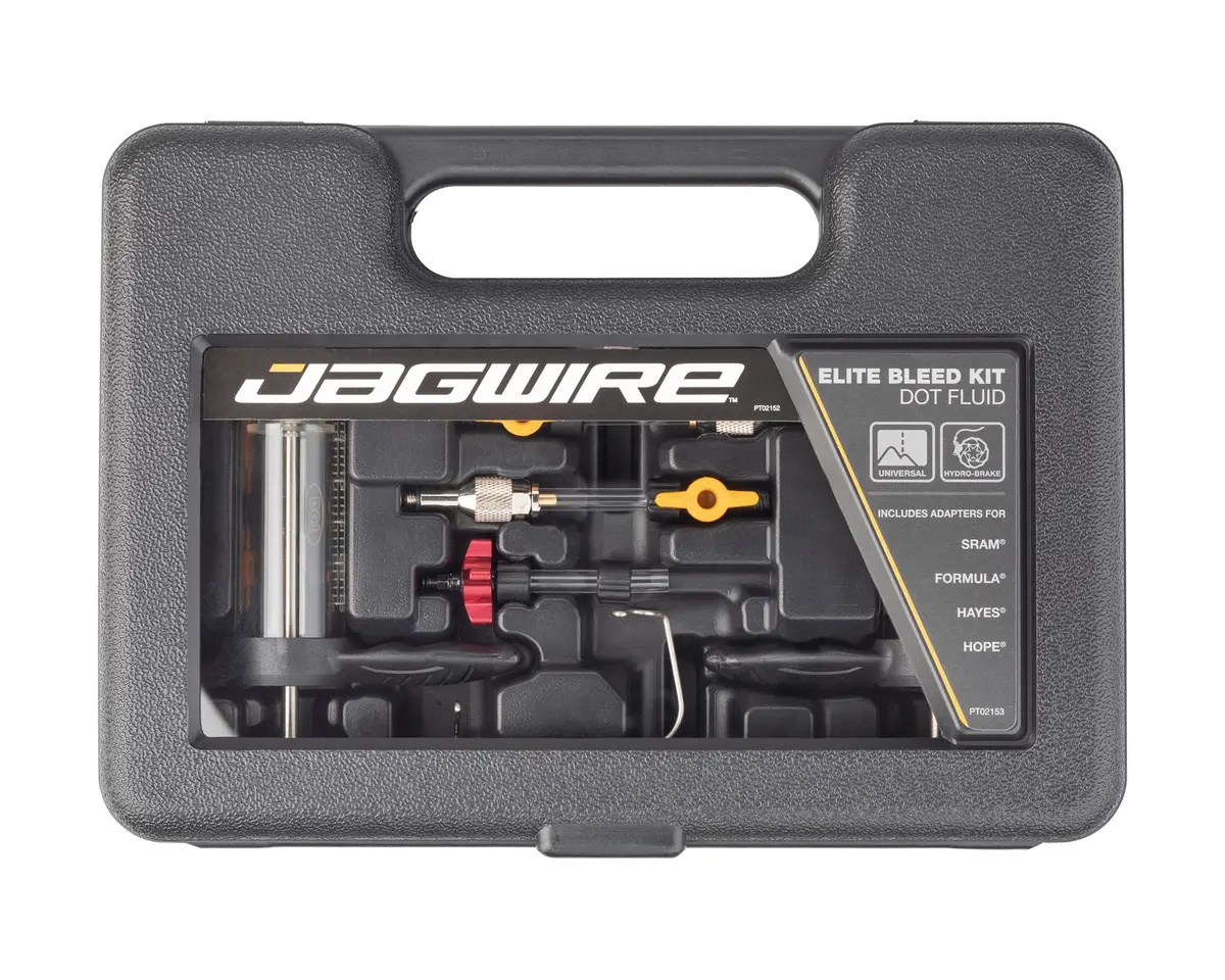 Disc Brake Bleed Kit Jagwire Elite Dot Fluid 1