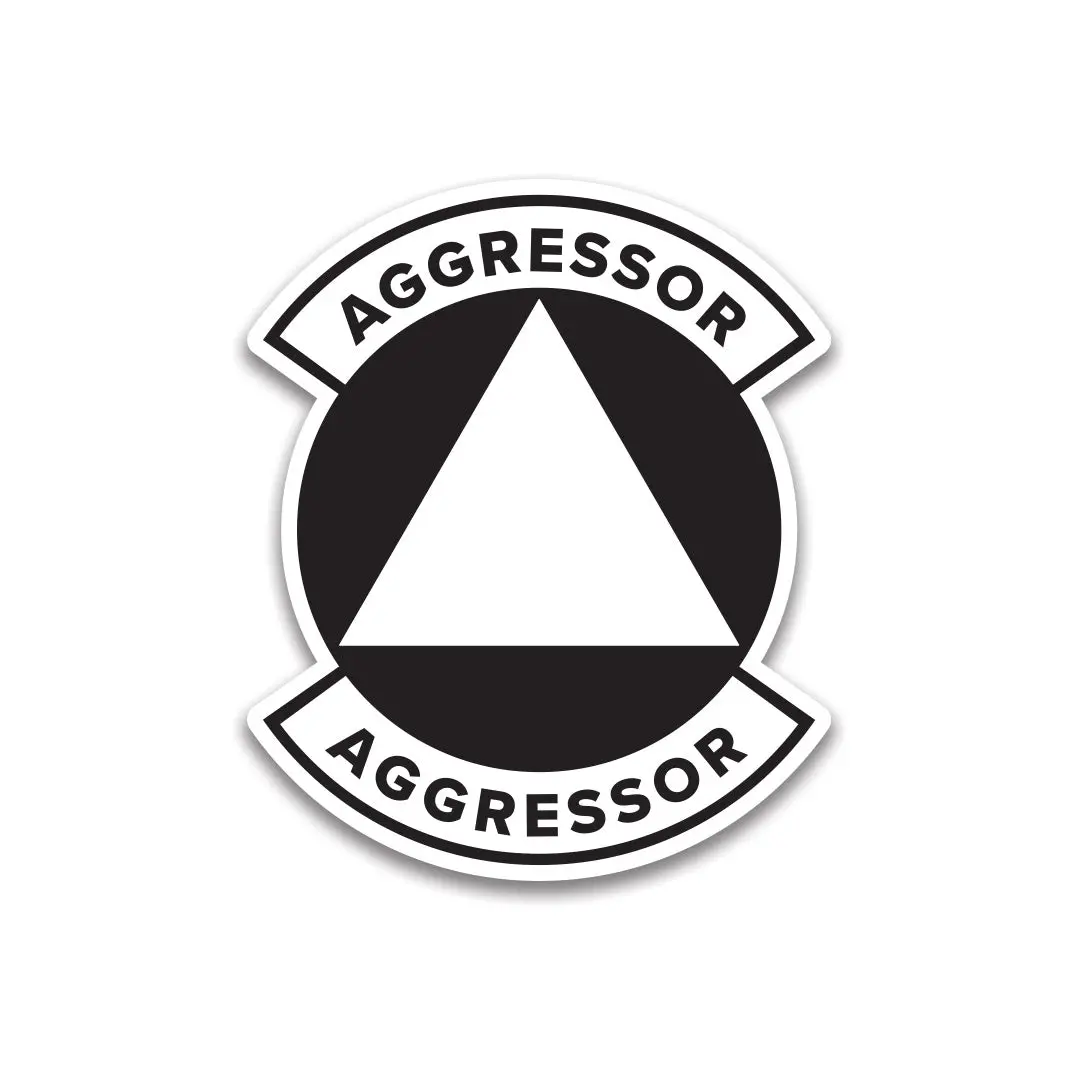 Aggressor Sticker 1