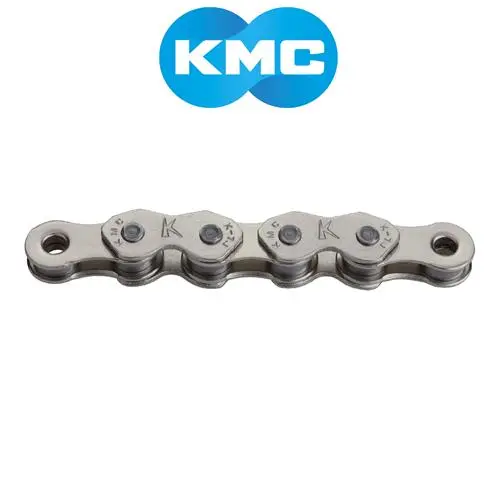 Chain Single Speed Kmc 1/8 X 1/2 112L Wide Silver 1