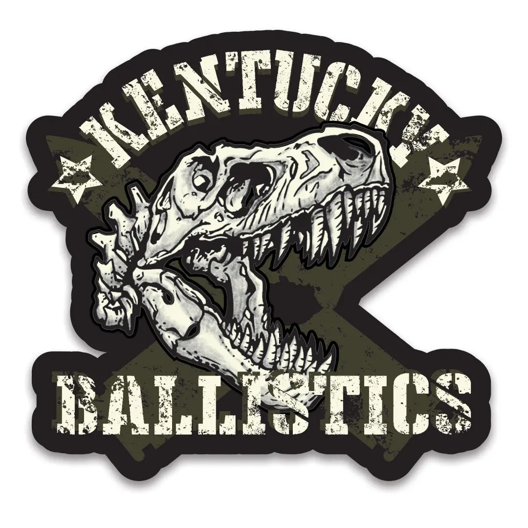 Kb T-Rex Skull Sticker 1