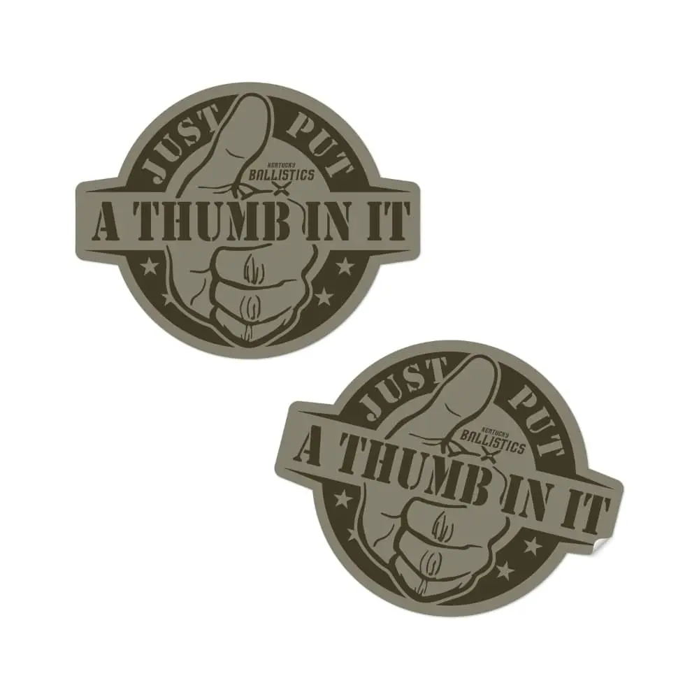 Put A Thumb In It Sticker 1