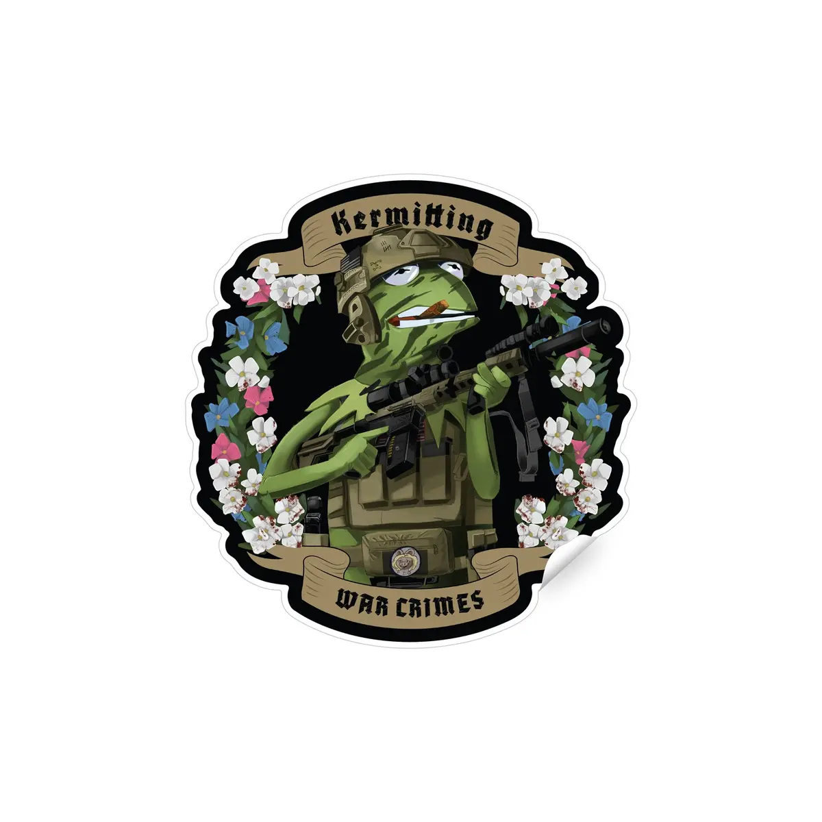 Kermitting Sticker 1