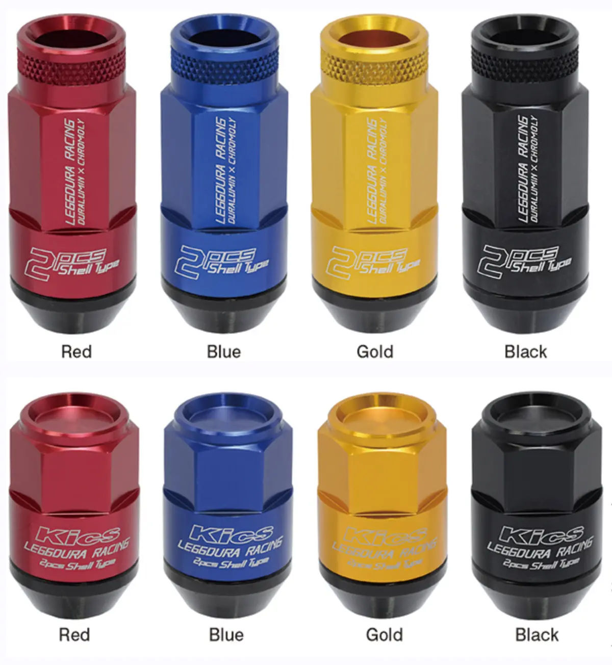 Pontiac Gto Kics Leggdura 2 Pcs Duralumin Shell Lugnut 1