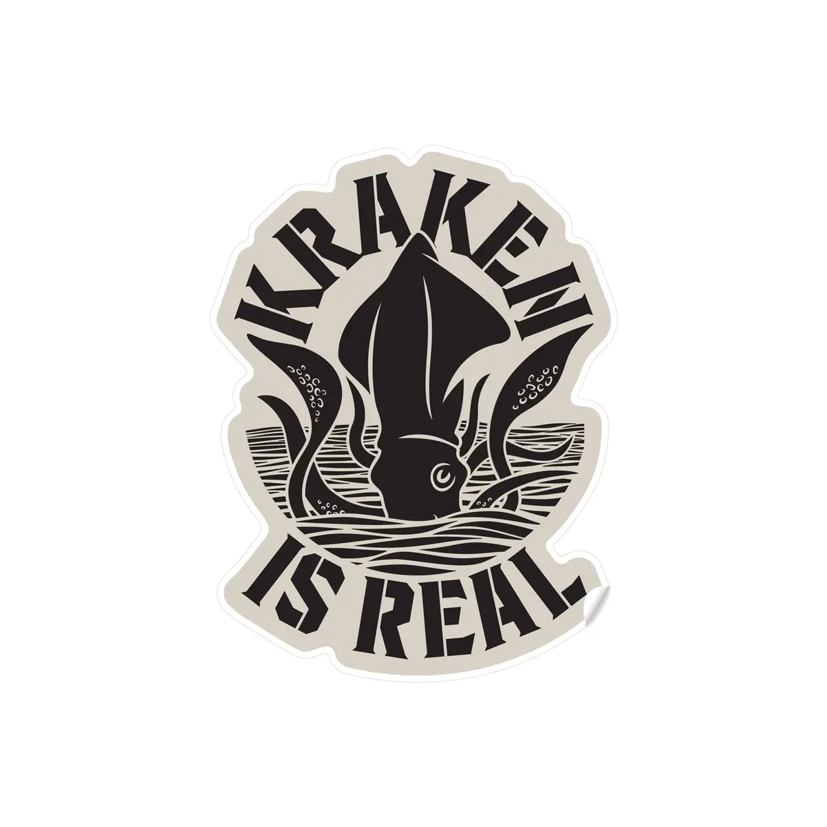 Kraken Is Real Sticker 1
