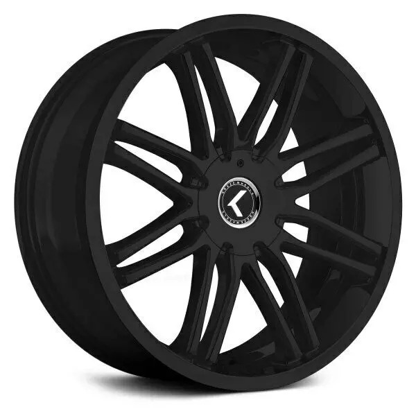 Kraze Wheels Kr141 Cray Satin Black 1