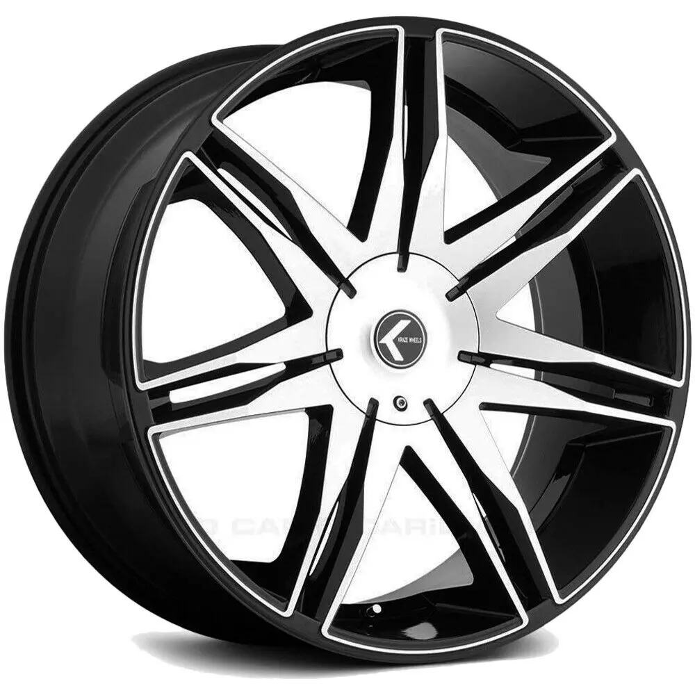 Kraze Wheels Kr143 Epic Black Machined 1