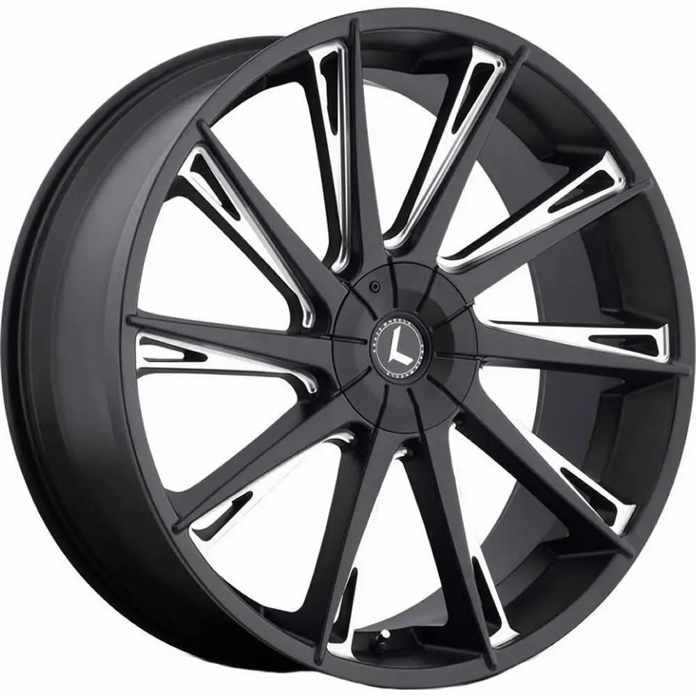 Kraze Wheels Kr144 Swagg Black Milled 1