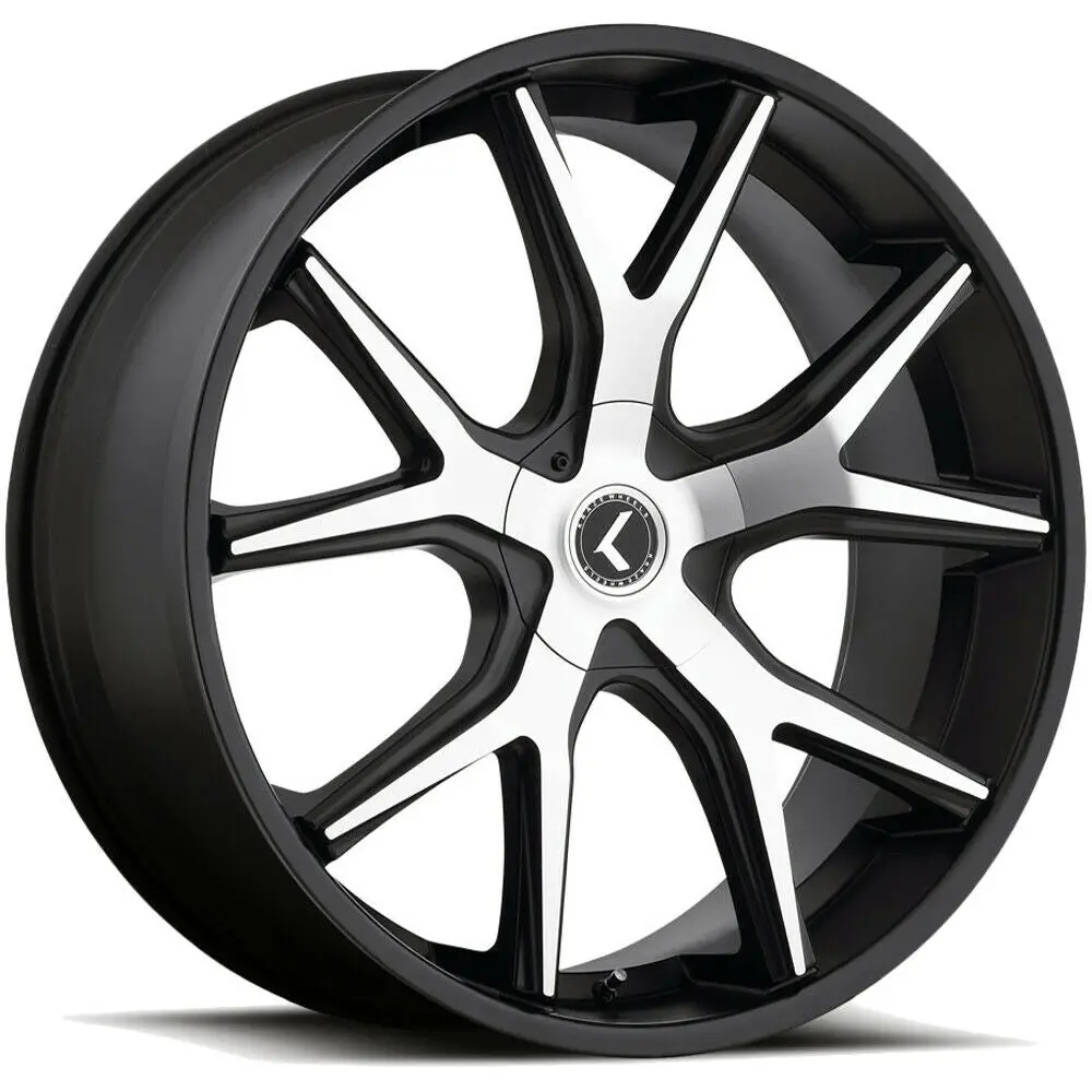 Kraze Wheels Kr146 Spltz Black Machined 2
