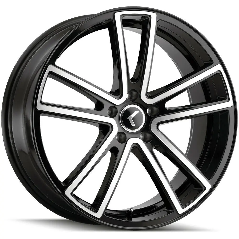 Kraze Wheels Kr190 Lusso Black Machined 1