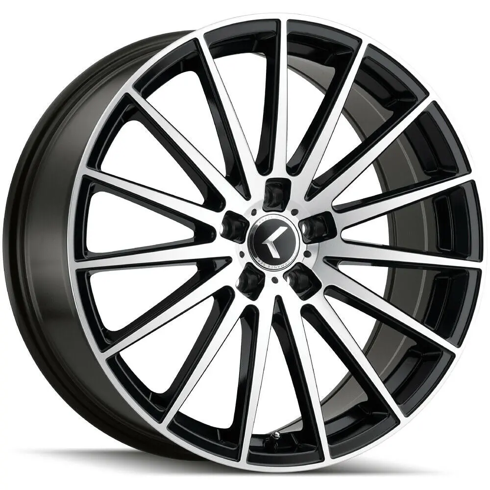 Kraze Wheels Kr191 Stunna Black Machined 1