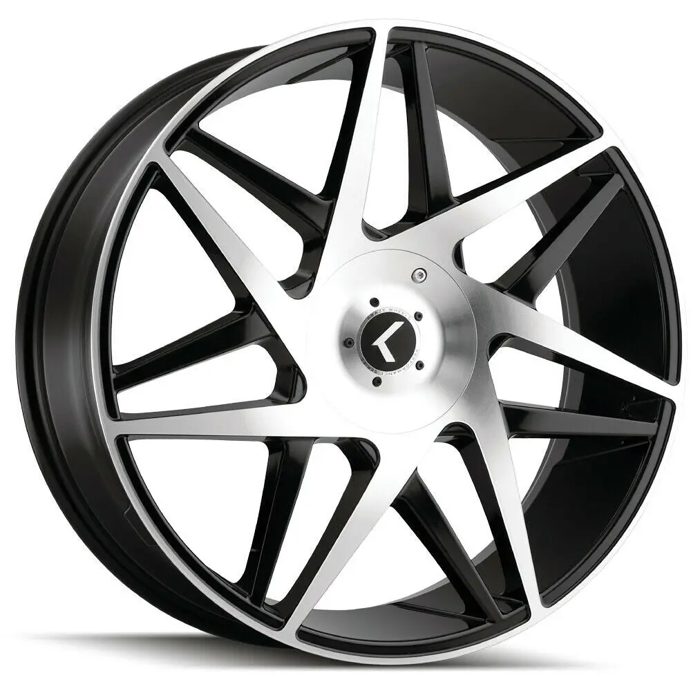 Kraze Wheels Kr192 Phase Black Machined 1