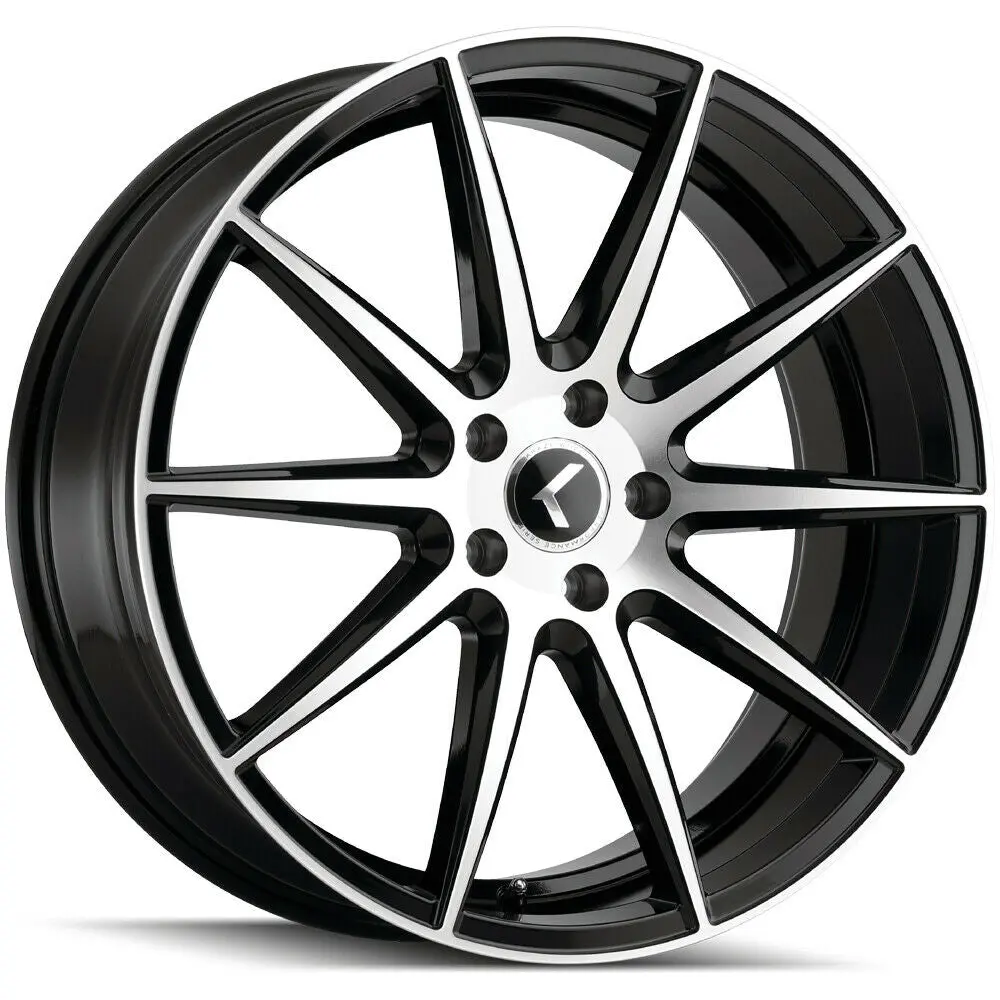 Kraze Wheels Kr194 Cosmos Black Machined 1