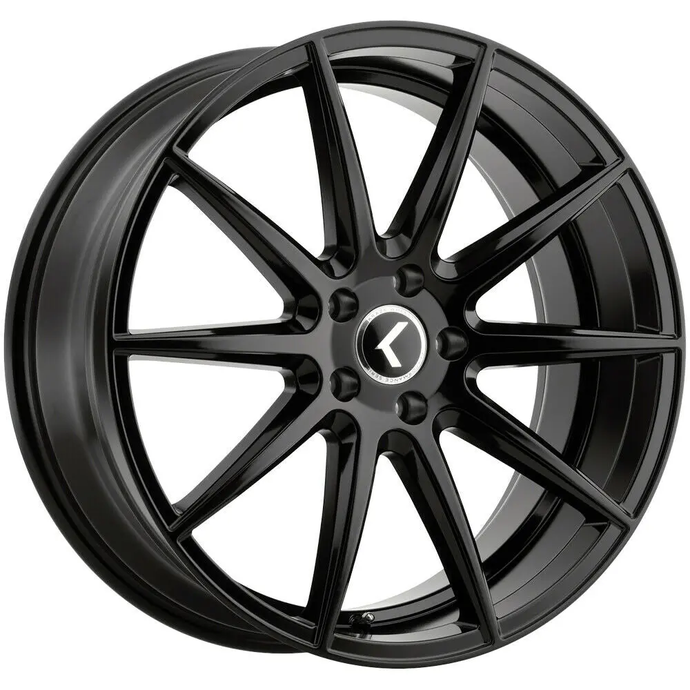 Kraze Wheels Kr194 Cosmos Gloss Black 1