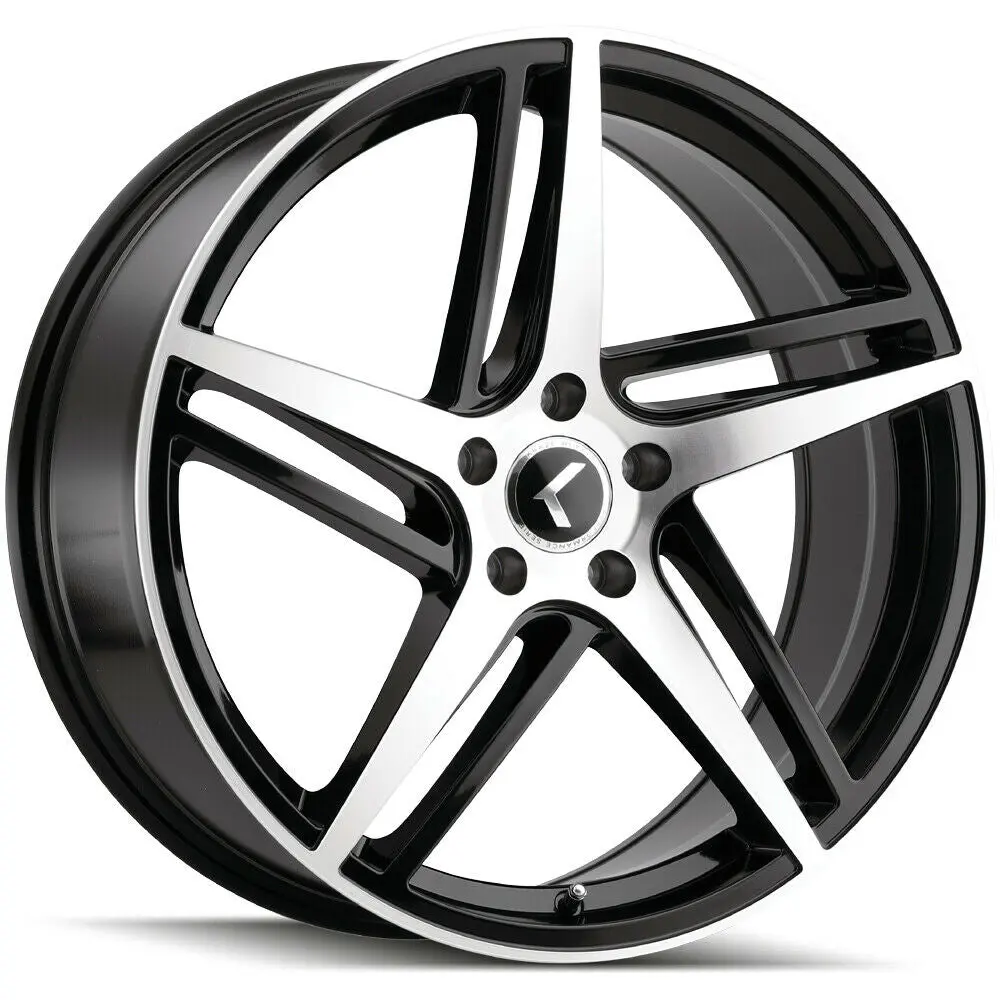 Kraze Wheels Kr195 Milano Black Machined 1