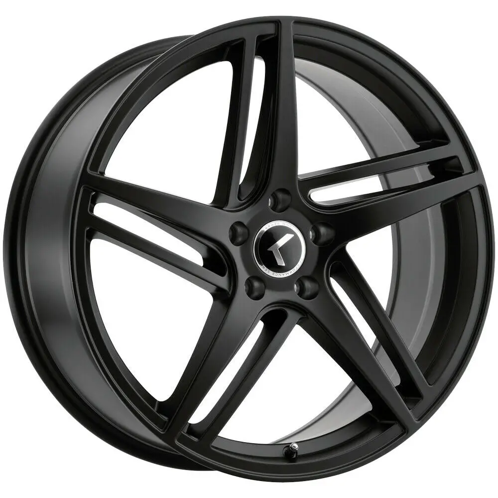 Kraze Wheels Kr195 Milano Satin Black 1