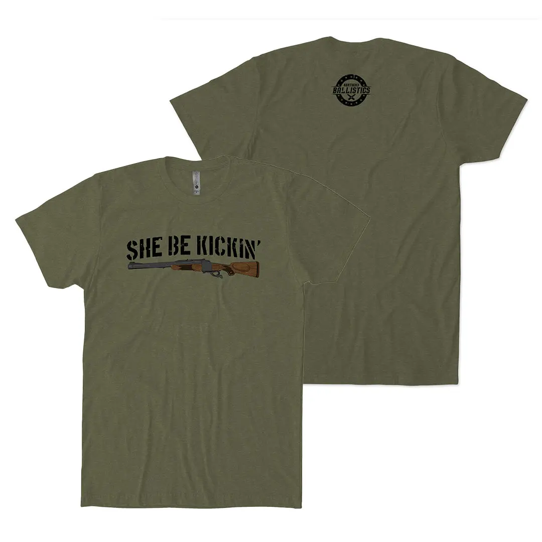 She Be Kicking T-Shirt 1