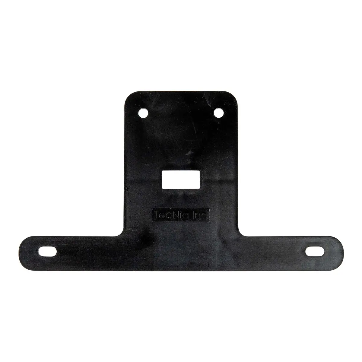 Trailer License Plate Bracket - Black 1