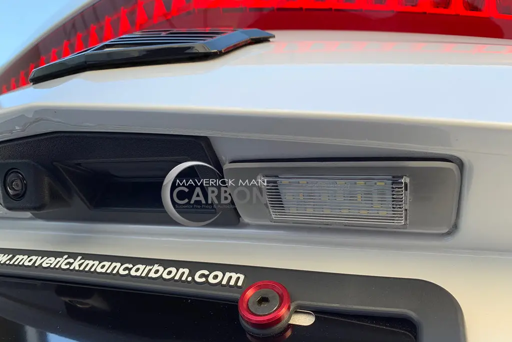 Cadillac Ats And Ats-V Custom 18-Led License Plate Lights Housing 1