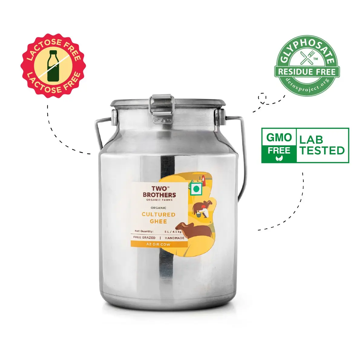 A2 Gir Cow - Cultured Ghee 2