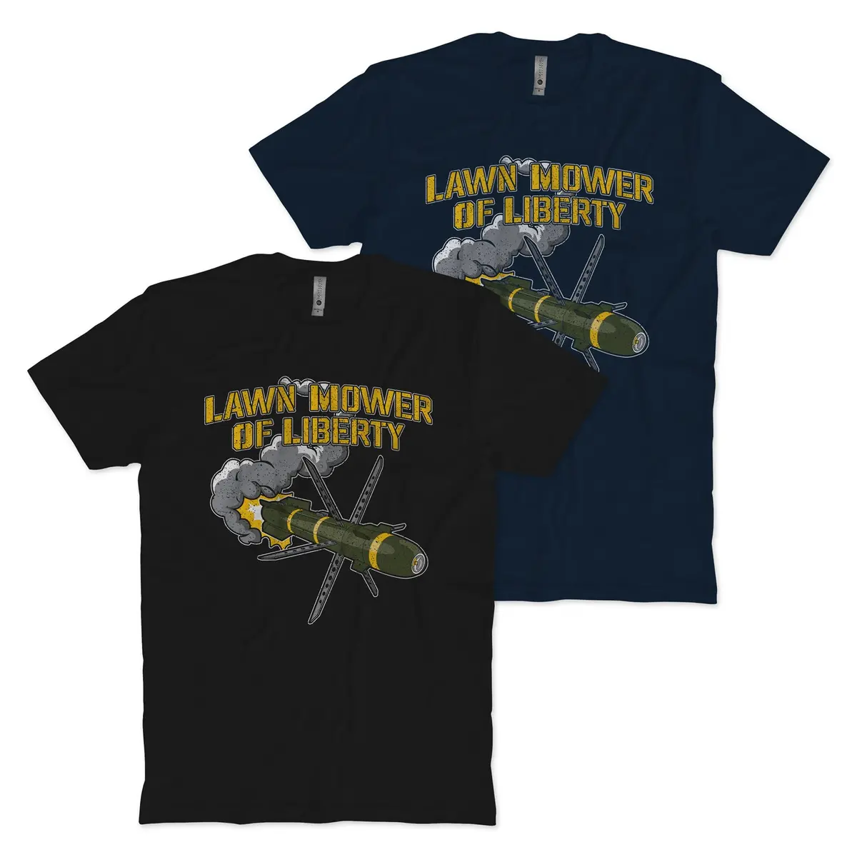 Lawn Mower Of Liberty T-Shirt 1