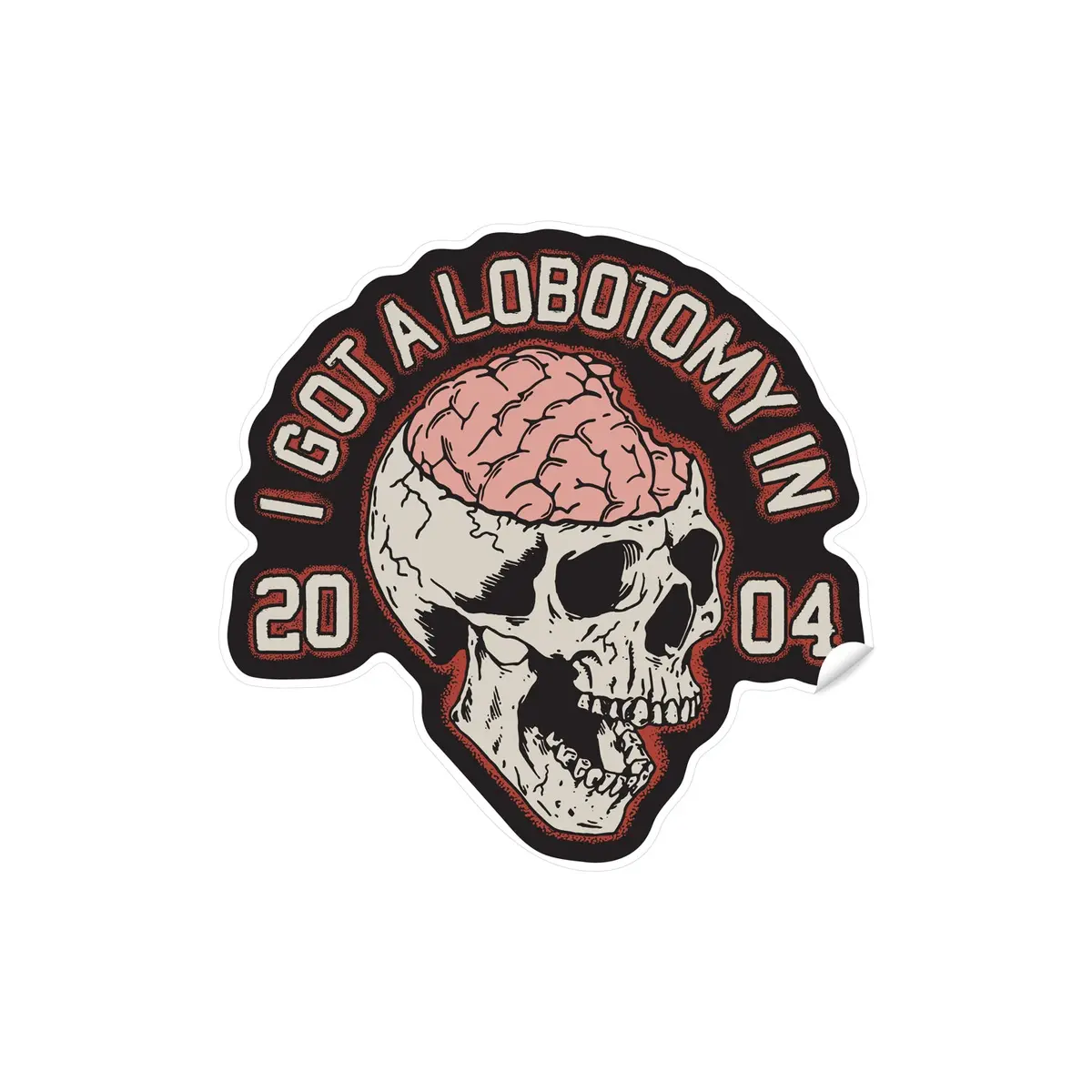 Lobotomy Sticker 1