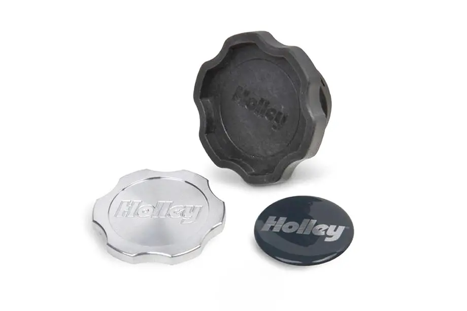 Ls Oil Fill Holley Cap With Billet Center 1