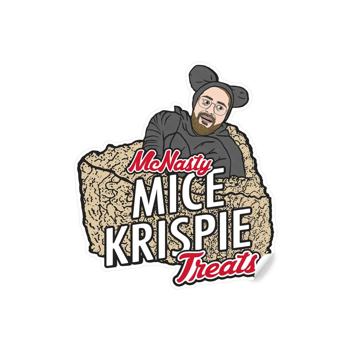 Mice Krispie Sticker 1