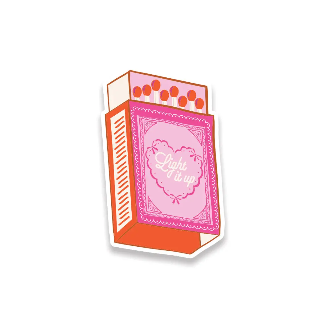 Light It Up Sticker 1