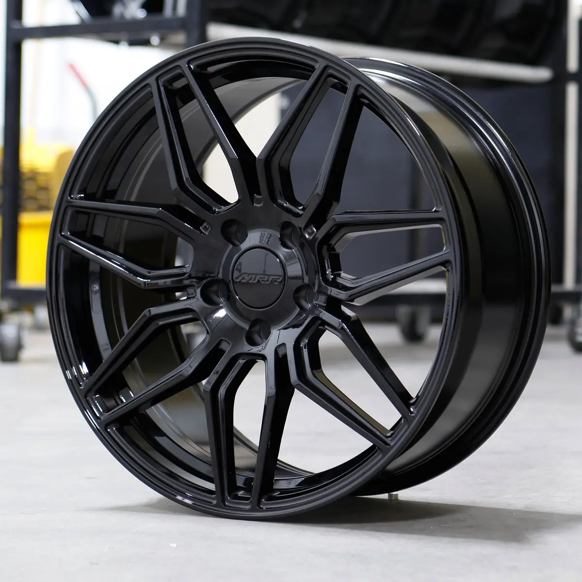 Mrr Wheels Flow Forge M024 Fit Corvette Black 3