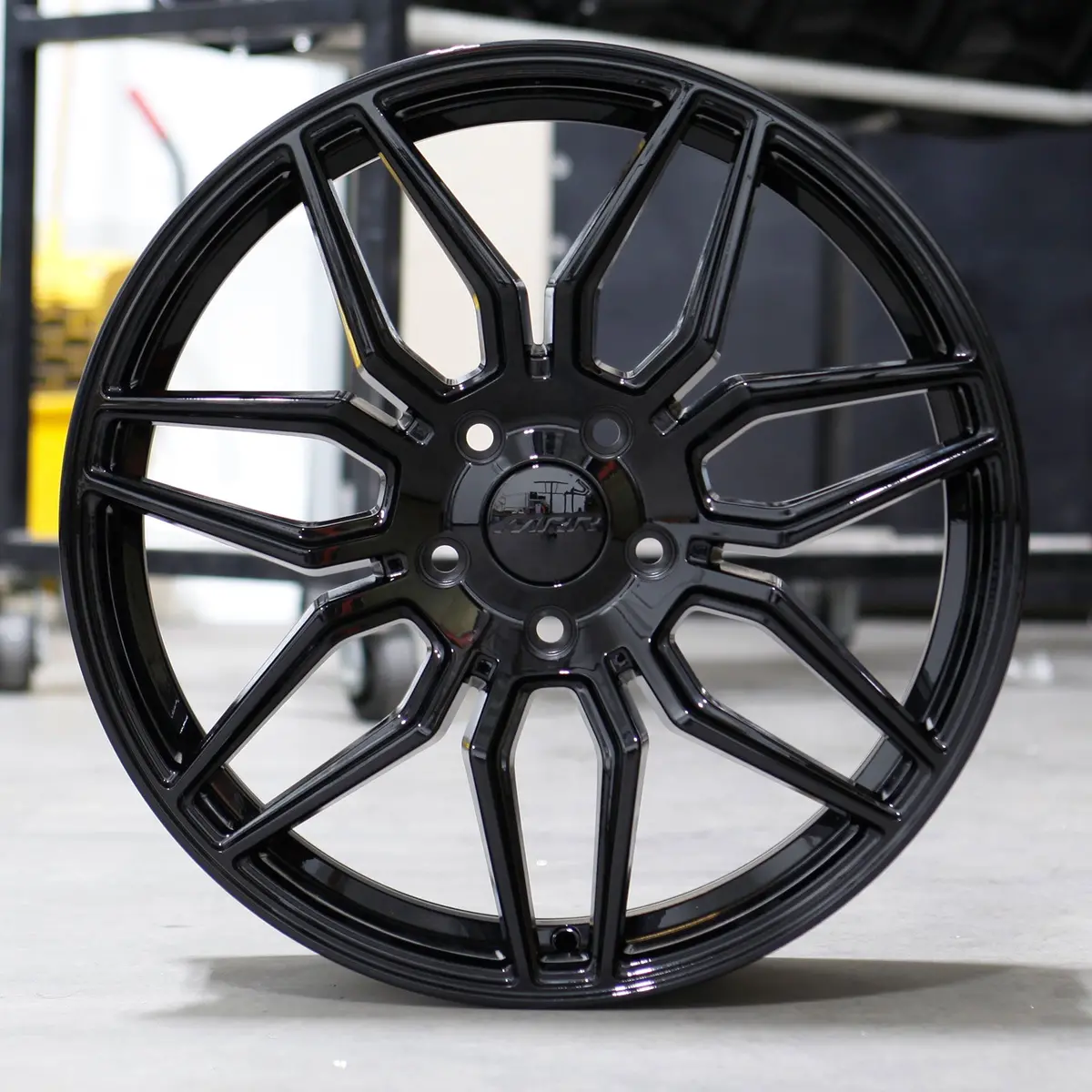 Mrr Wheels Flow Forge M024 Fit Corvette Black 4