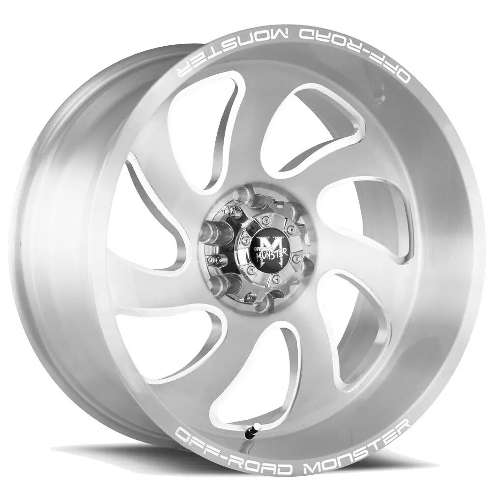 Off-Road Monster Wheels M07 Silver Brushed 1