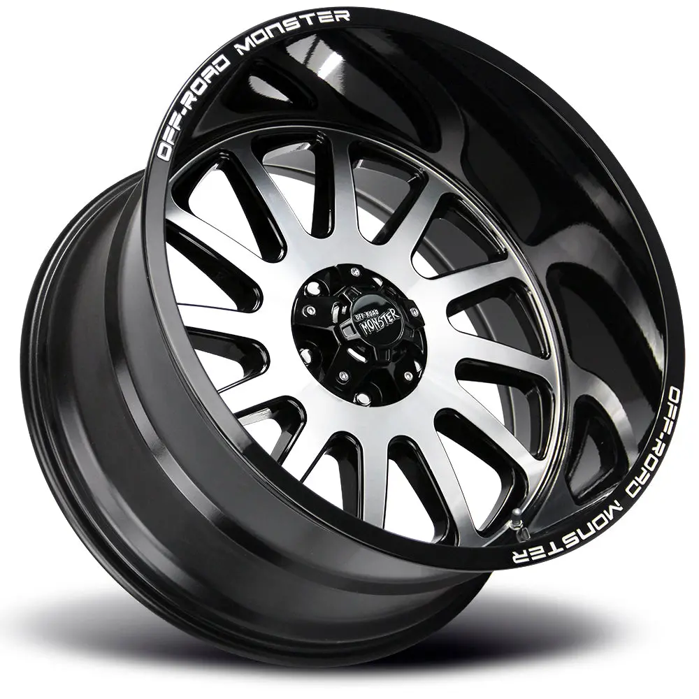 Off-Road Monster Wheels M17 Black Machine 2