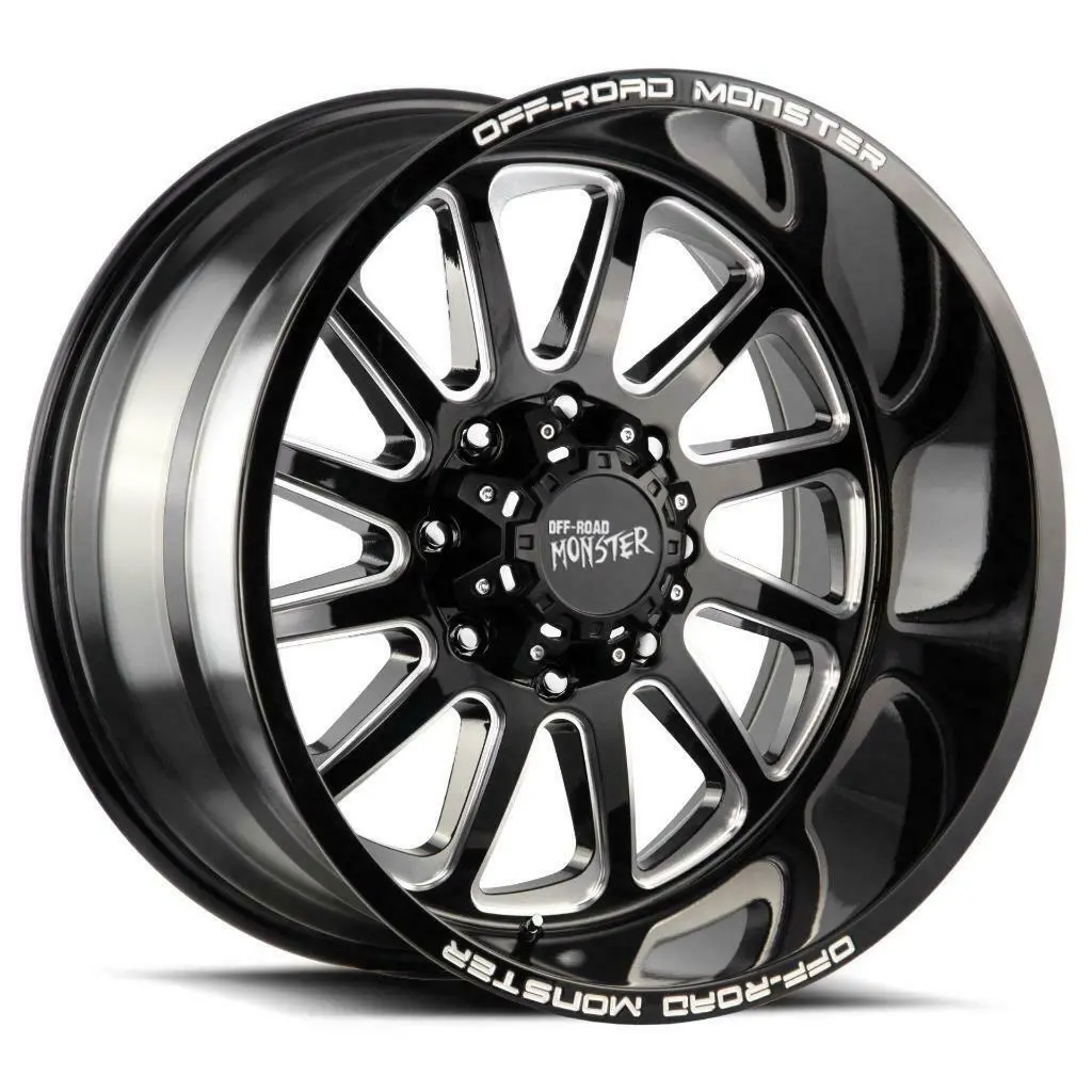 Off-Road Monster Wheels M17 Black Milled 1