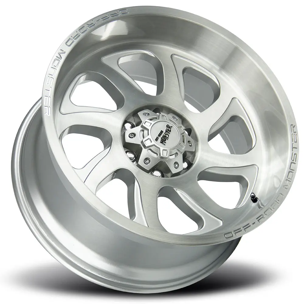 Off-Road Monster Wheels M22 Silver Brushed 2