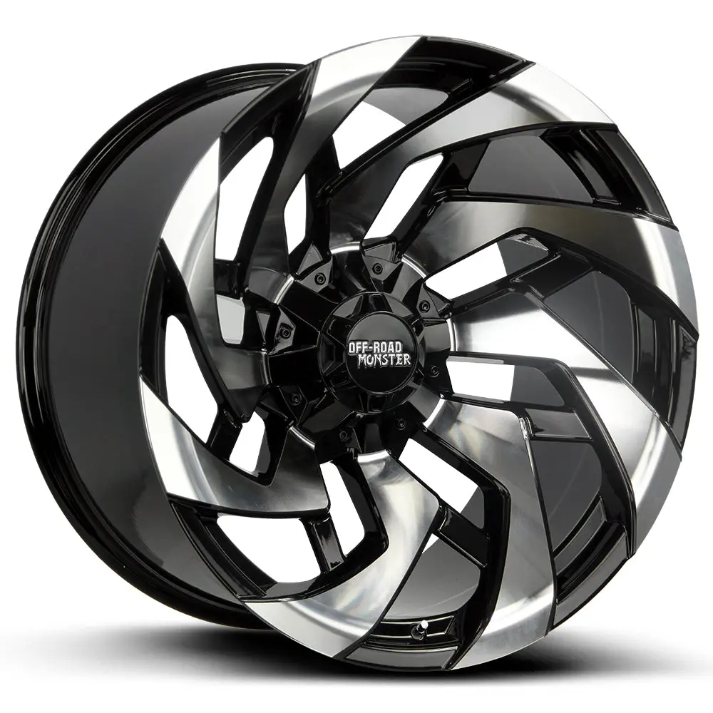 Off-Road Monster Wheels M24 Black Machine 1