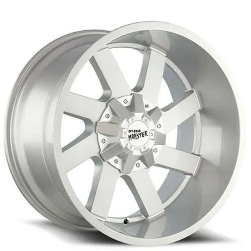 Off-Road Monster Wheels M80 Silver Brushed 1