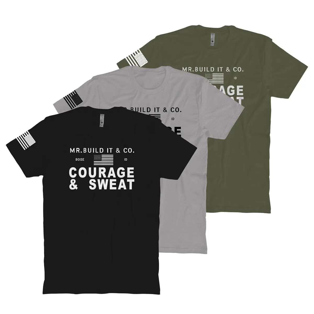 Courage & Sweat T-Shirt 1