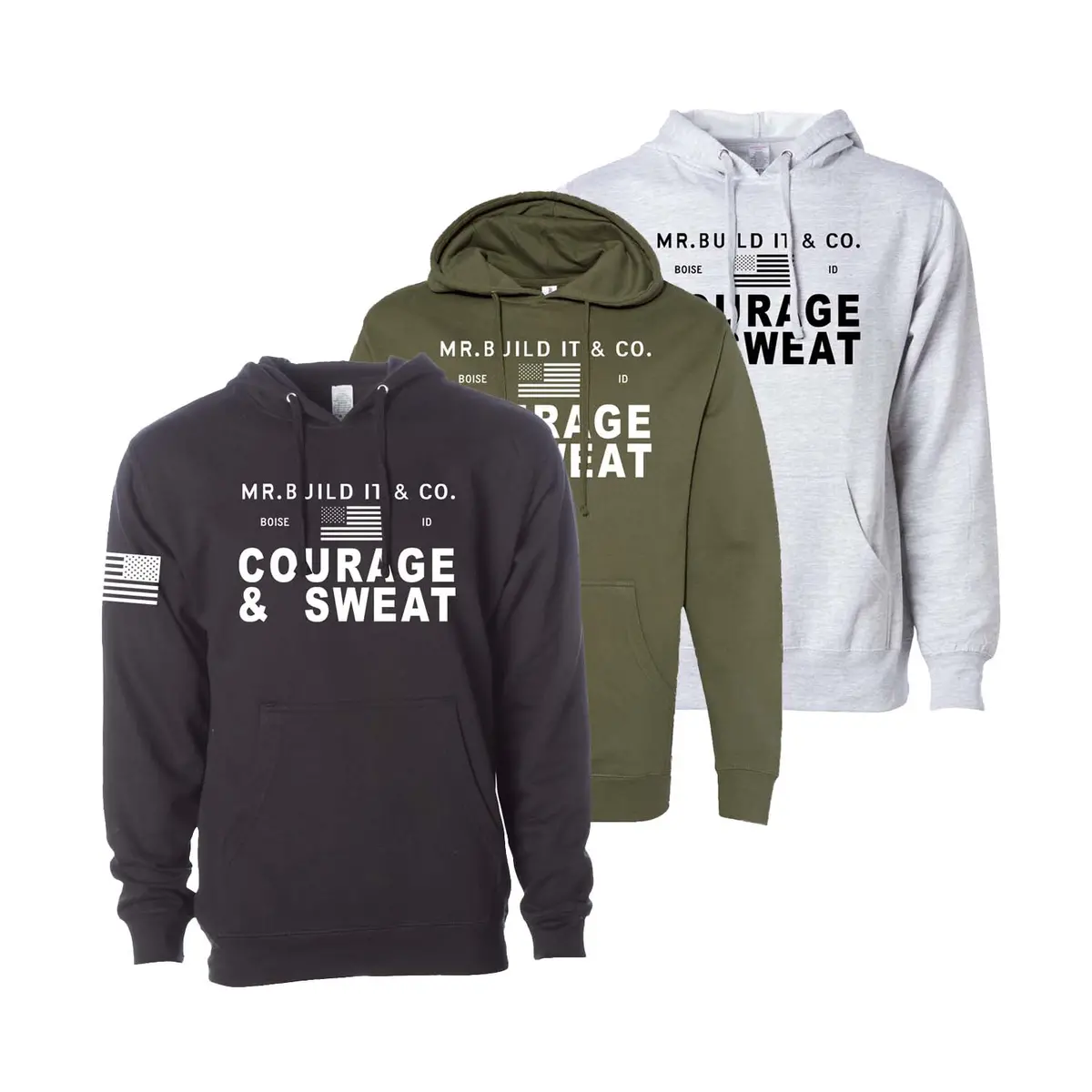 Courage & Sweat Hoodie 1