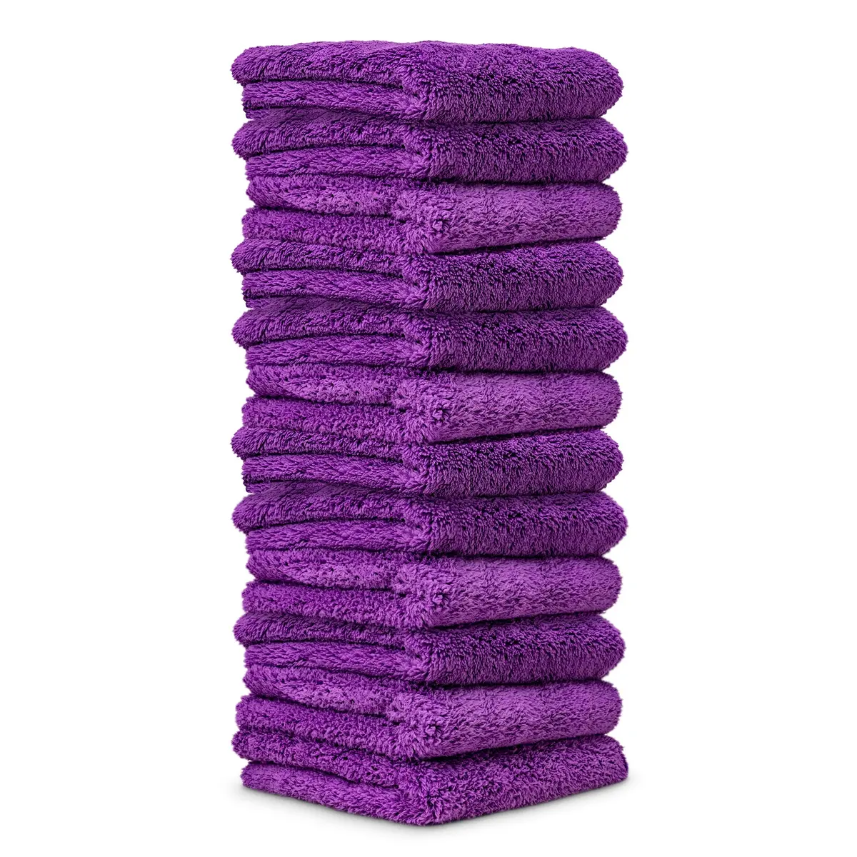Happy Ending Edgeless Microfiber Towels, 16"X16" 12-Pack 1