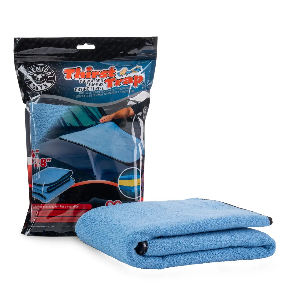 Thirst Trap - Microfiber Chamois Drying Towel 1