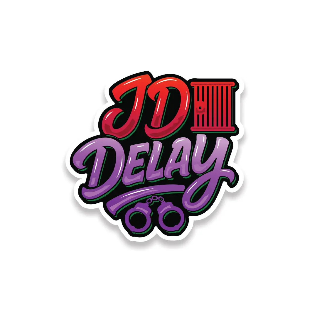 Jd Delay Logo Sticker 1