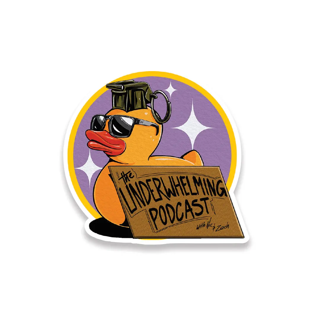 Underwhelming Duck Sticker 1