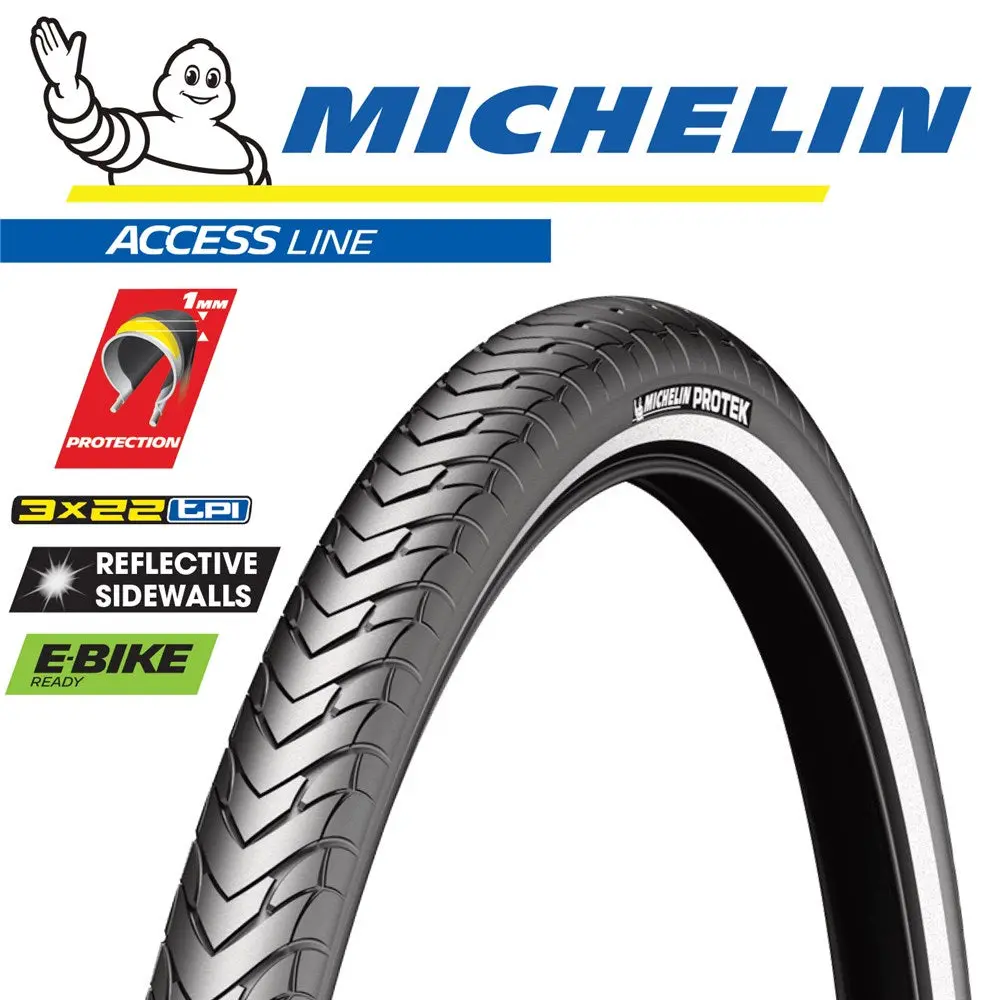 Tyre 700 Michelin Protek Access Wirebead 1