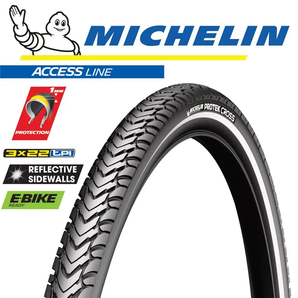 Tyre 700 Michelin Protek Cross Access Wirebead 1